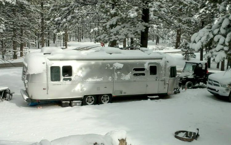 camping de invierno