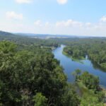 Vista de Branson, Missouri desde uno de los campamentos de la ciudad