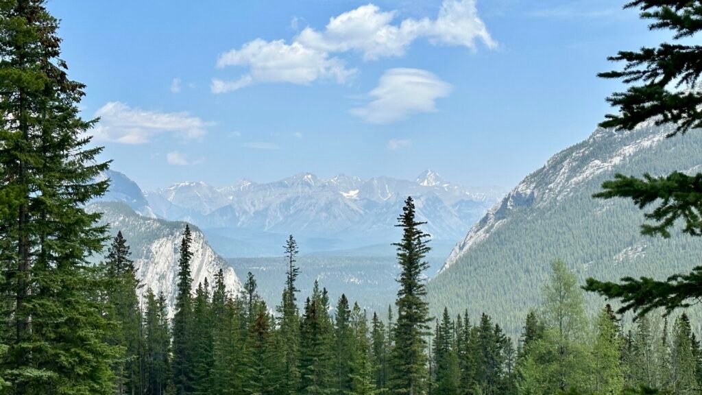 Vista del Parque Nacional Banff